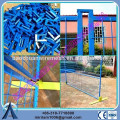 High visible powder coated temporary fence panel